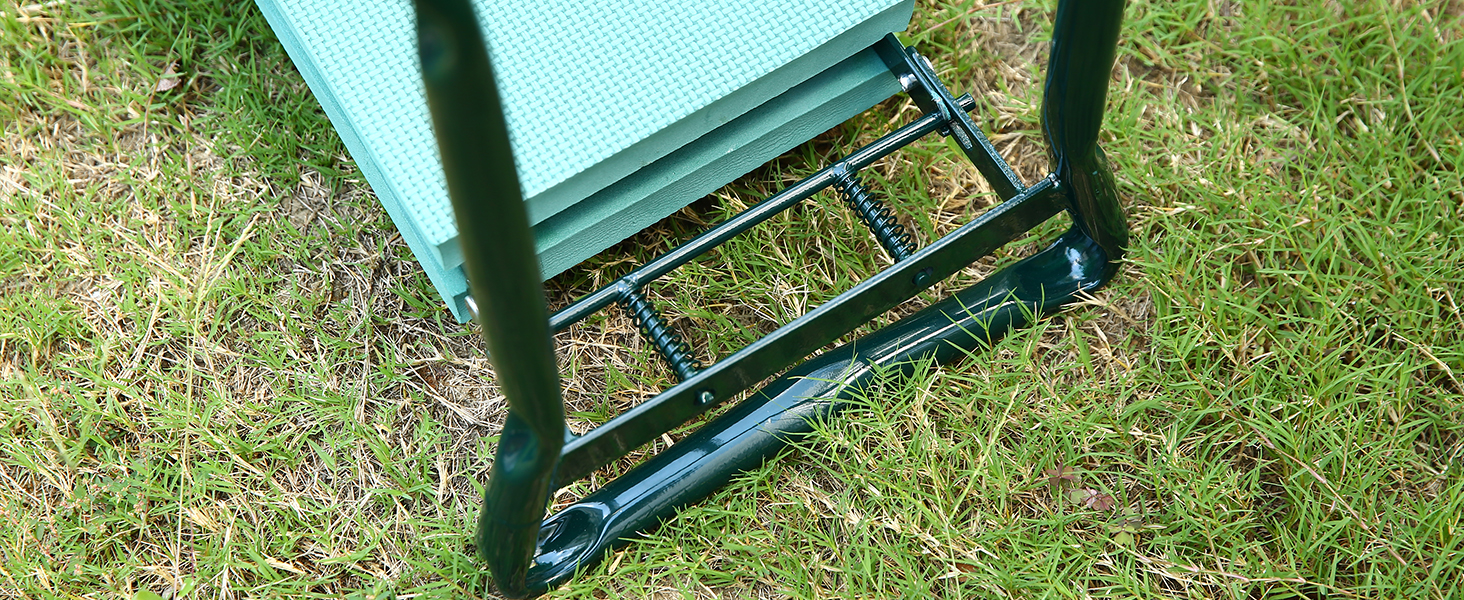 heavy duty metal frame garden kneeler