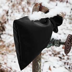 outside faucet cover freeze protection