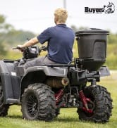 grass seed spreader atv spreader salt spreader groundskeeping landscape maintenance