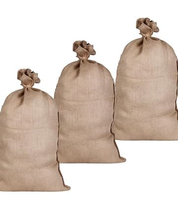 burlap sacks