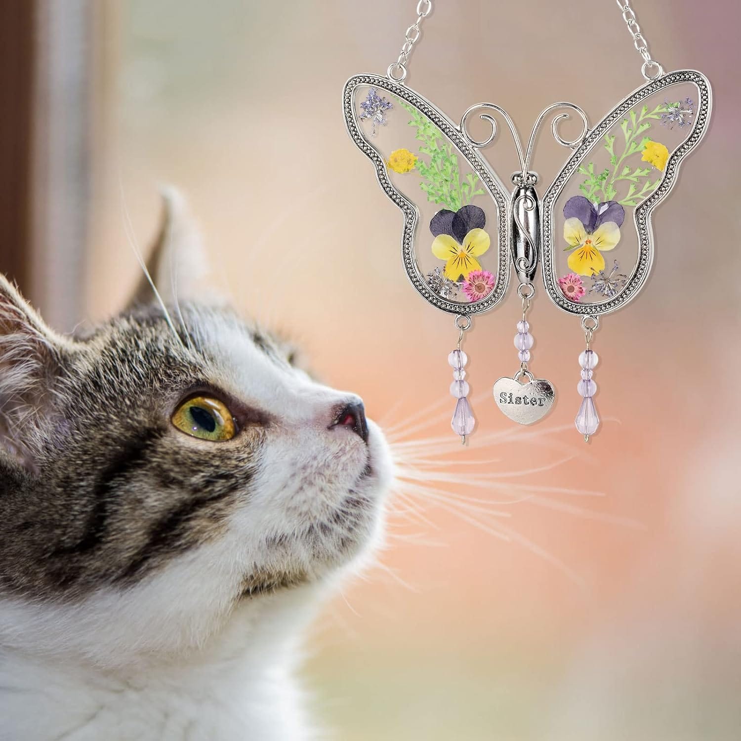 Campanilla de viento solar de colibrí al aire libre, regalo para papá, mamá, abuela, esposa, hija, hermana, tía, abuela, mujeres, decoración al aire libre para patio, jardinería - Image 23