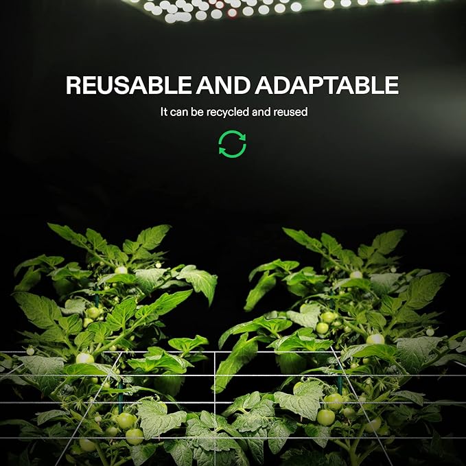 VIVOSUN Heavy-Duty Polyester Plant Trellis Netting 5 x 30ft 1 Pack - Image 2