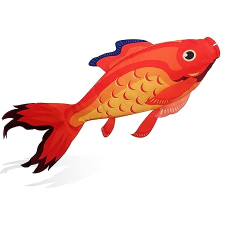 Madrona Brands Small Splash Tropical Fish Windsock | Durable Outdoor Hanging Decoration | Deck, Garden, Dock, Patio and More | 30-Inch