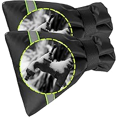 Outdoor Faucet Cover for Winter - Pro 7.1"W x 9.8"H - 2 Pack Outdoor Water Faucet Cover Socks for Winter Freeze Protection Pi
