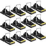 Mouse Traps, Quick Effectively, for Home, Mice Traps for House Indoor, Outdoor, Safe for Family and Pet 12 Pack