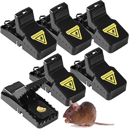 Mouse Traps Indoor for Home Mouse Traps for House Indoor Quick Effective Safe for Family and Pet