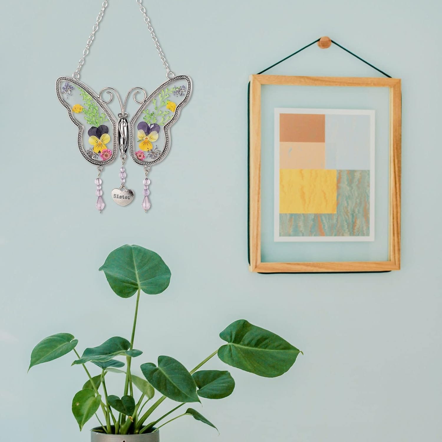 Campanilla de viento solar de colibrí al aire libre, regalo para papá, mamá, abuela, esposa, hija, hermana, tía, abuela, mujeres, decoración al aire libre para patio, jardinería - Image 22