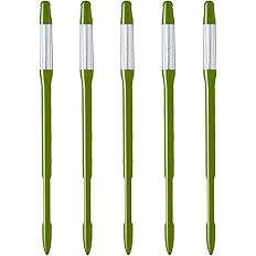 Sustee Aquameter, Set of 5, Plant Soil Moisture Sensor (Green, Medium)