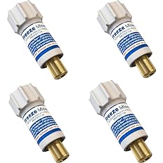 The Freeze Miser® -4 Pack- Outdoor Faucet Freeze Protection | Durable Replacement for Faucet Covers for Winter - Freeze Proof