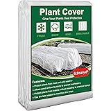 ZOZIJIU Plant Covers Freeze Protection- 0.9oz Plant Cover for Winter Freeze Rectangle Garden Floating Row Cover for Cold Prot