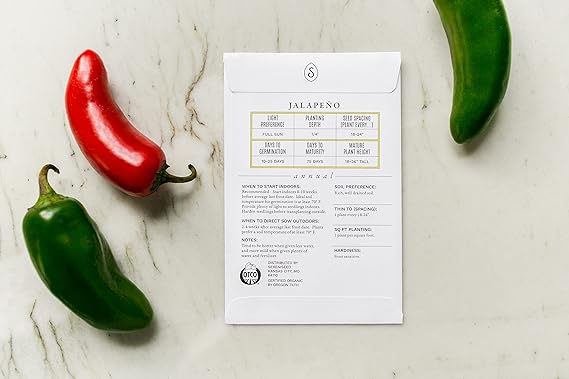 Sereniseed Certified Organic Vegetable Seeds (10-Pack) – Non GMO, Open Pollinated - Basil, Snap Pea, Broccoli, Bean, Jalapeno, Tomato, Lettuce, Cucumber, Carrot, Zucchini Seeds for Planting - Image 2