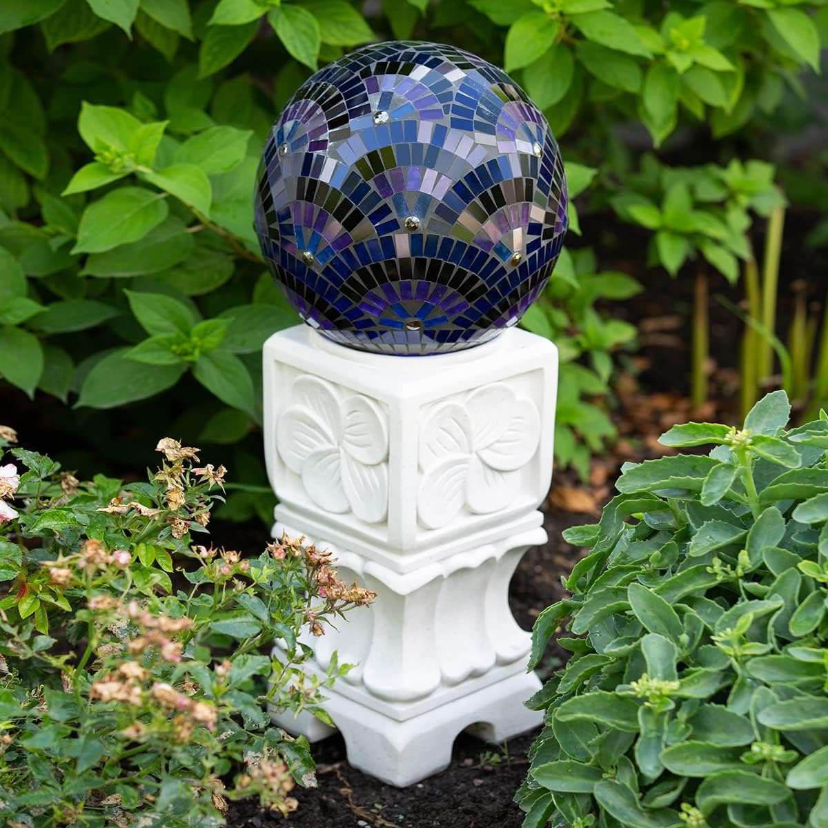 Echo Valley 4033 Lotus Pedestal Globe Stand - Image 3