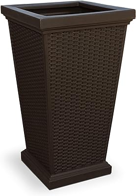 Mayne Inc. 5863-ES Wellington Planter, 16x16, Espresso