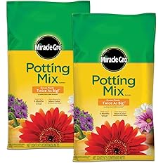 Miracle-Gro Potting Mix, 8 qt. (2 Pack)