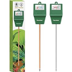 Kensizer Soil Tester, Soil Moisture/pH Meter, Gardening Farm Lawn Test Kit Tool, Digital Plant Probe, Water Hydrometer for In