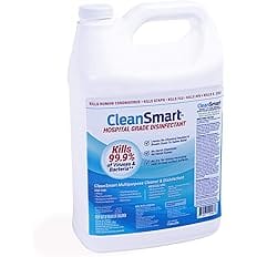 CleanSmart Hospital Grade Disinfectant, Kills 99.9% of Viruses and Bacteria, Hypochlorous Acid Technology, EPA Registered, 1
