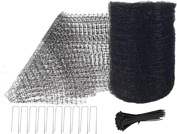 Feitore Deer Fence Netting, 7 x 100 Feet Anti Bird Deer Protection Net Reusable Protective Garden Netting for Plants Fruit Trees Vegetables Against Birds and Other Animals Brand: Feitore