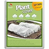 Plant Covers Freeze Protection,10Ft x 30Ft 1.0 oz/yd² Reusable Floating Row Cover, Freeze Protection Plant Blankets for Cold