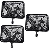 LIOOBO 2pcs Dip Net Collapsible Fishing Net Cast Net Mesh Scooper Telescoping Pole Handle Landing Net