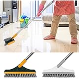 FUNOMOCYA Squeegee Brush Broom Floor Brush Bathroom Cleaning Brush Car Window Squeegee Glass Cleaning Brush Scrub Brush V-Sha