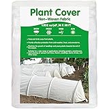 HAINANSTRY Plant Covers Freeze Protection, 10Ft x 30Ft Frost Cloth Plant Freeze Protection, Frost Blankets for Outdoor Plants