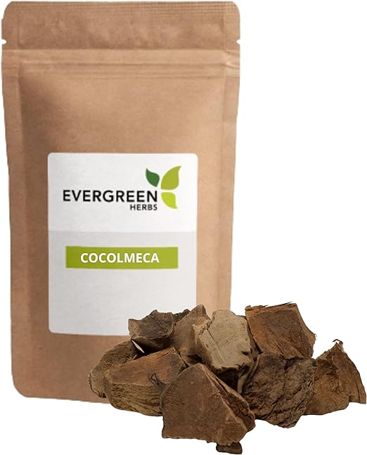 Evergreen Herbs Cocolmeca Bark Herb - 8 Oz. Greenbrier, Sarsaparilla, Smilax - Resealable Stand Up Pouch to Ensure Freshness!