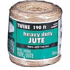 Lehigh Group 530X Jute Twine Heavy Duty twine 190'