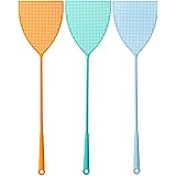 Trieez Fly Swatter, Plastic Fly Swatters Strong Flexible Manual Swat Set Pest Control Perfect for Flies, Mosquitoes, Horse Fl