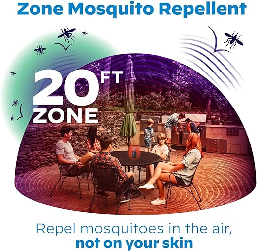 Thermacell Mosquito Repellent E-Series Rechargeable Repeller with 20’ Mosquito Protection Zone; Includes 12-Hr Repellent Refill; No Spray, Flame or Scent; Bug Spray Alternative - Image 2