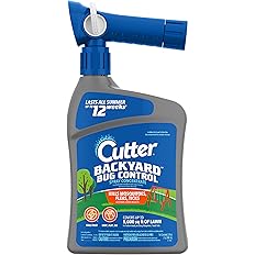 Cutter Backyard Bug Control Spray Concentrate, Mosquito Repellent, Kills Mosquitoes, Fleas & Listed Ants, 32 fl Ounce