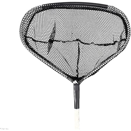 Beckett Corporation Fish Net with Long Handle - Pond Netting for Fish Tanks, Koi Ponds, Aquariums, and Small Ponds, Black