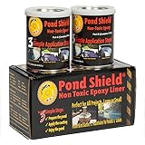 Pond Armor SKU-WHITE-QT-R Non-Toxic Pond Shield Epoxy Paint, 1.5-Quart, White, 48 Fl Oz (Pack of 1)