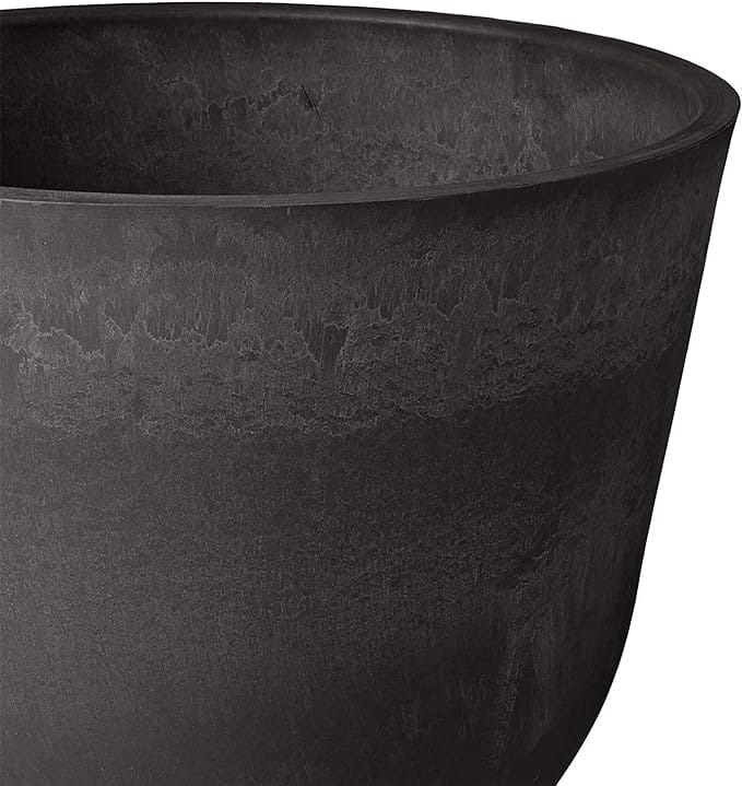 Arcadia Garden Products PSW BC38BK Classical Urn, Black, 15 by 15"-Inches - Image 2