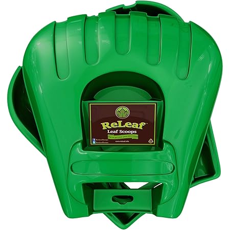 ReLeaf Leaf Scoops: Ergonomic, Large Hand Held Rakes for Fast Leaf & Lawn Grass Removal