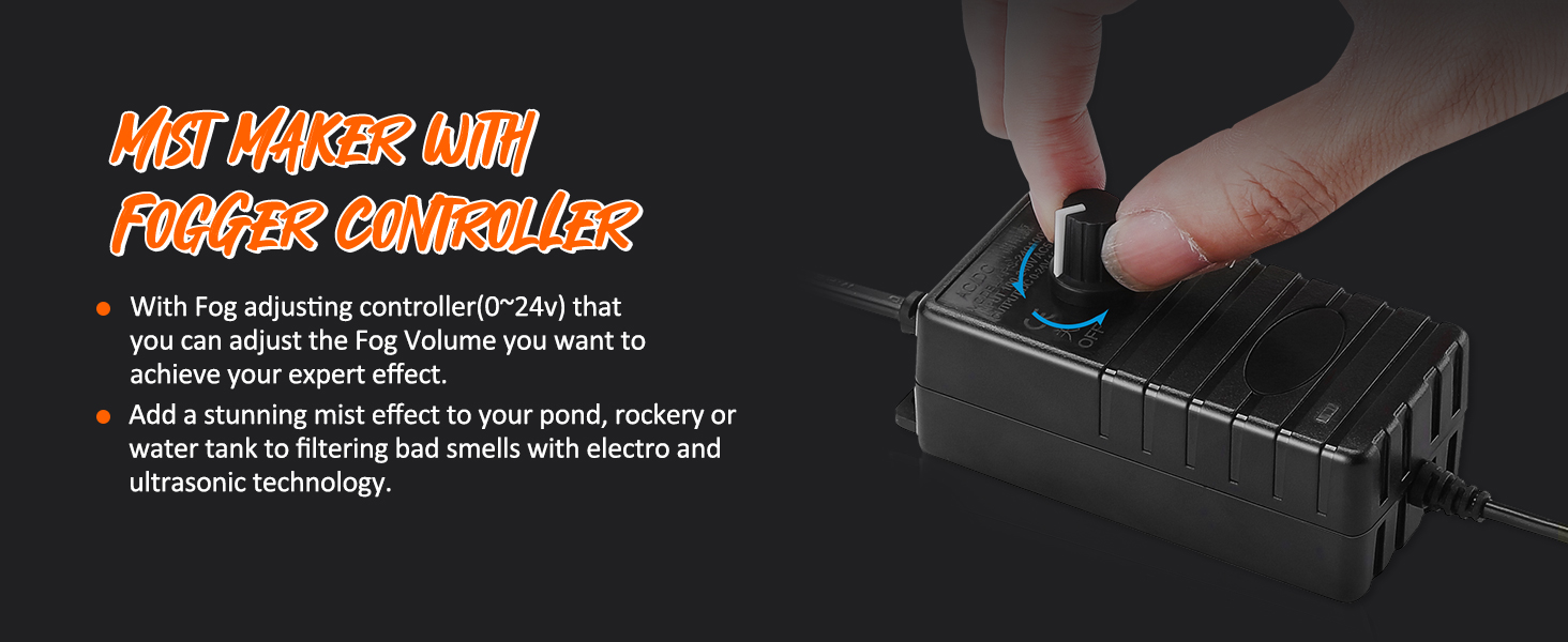 mist maker with fogger controller