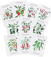 Sereniseed Peppers Seeds Variety Collection 10 Pack