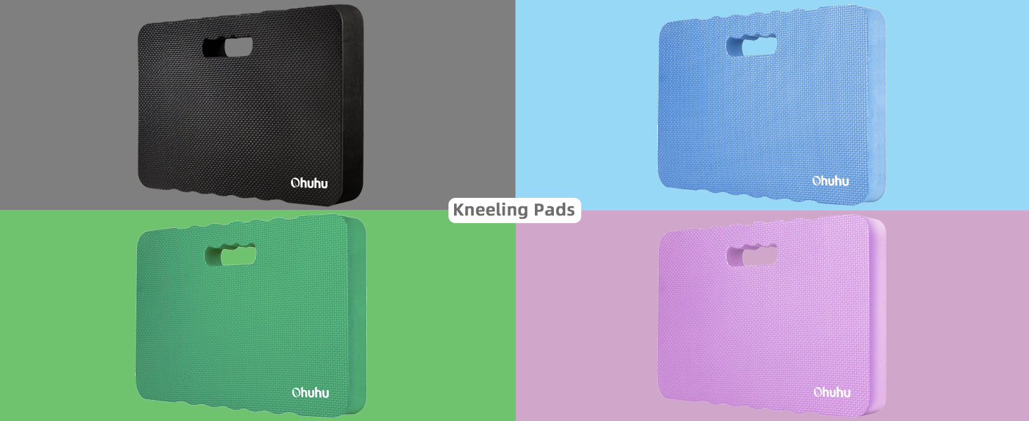 ohuhu kneeling pads in 4 colors