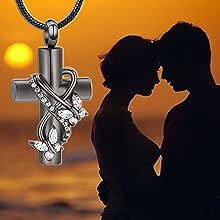 ashes necklace for women