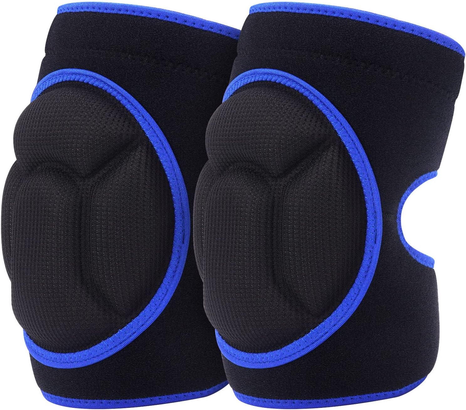 YKTSUJ Women Men Knee Pad Suitable for House Working, Floor and Carpet Cleaning, Gardening Maintain, Construction Work, High Elastic Fabric Men Knee Pads Protect Knee Safety
