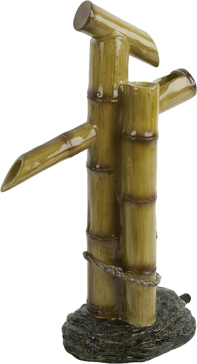 TetraPond 19768 Tetra Pond Bamboo Spitter, Pond Décor and Aerater