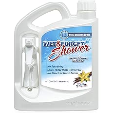 Wet & Forget Shower Cleaner Weekly Application Requires No Scrubbing, Bleach-Free Formula, 64 Ounce (Pack of 1)
