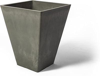 Algreen 17629 Valencia Square, 11.5 by 14-Inch, Concrete