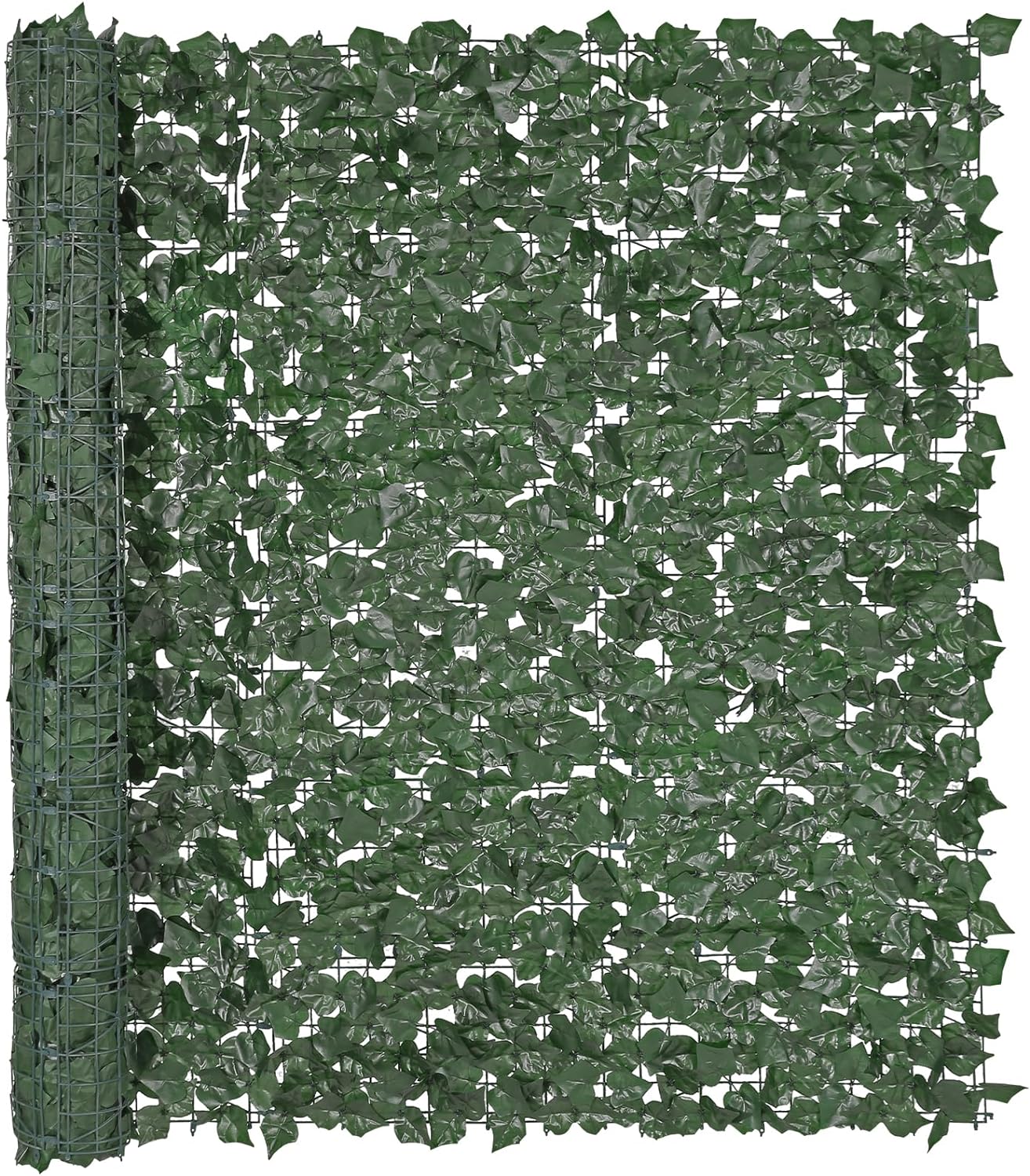 VEVOR Ivy - Valla de privacidad, pantalla de pared verde artificial, valla de hiedra verde con junta reforzada, setos sintéticos para decoración de hojas de vid para jardín, patio, balcón, decoración de patio y patio - Image 6