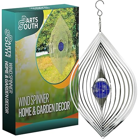 Wind Spinner for Yard & Garden – Garden Spinners – Metal Wind Spinners Outdoor – Hanging Wind Spinners – Garden Decor – Whirlygigs Wind Spinners for Garden – Yard Art – 360 Degree Rotation