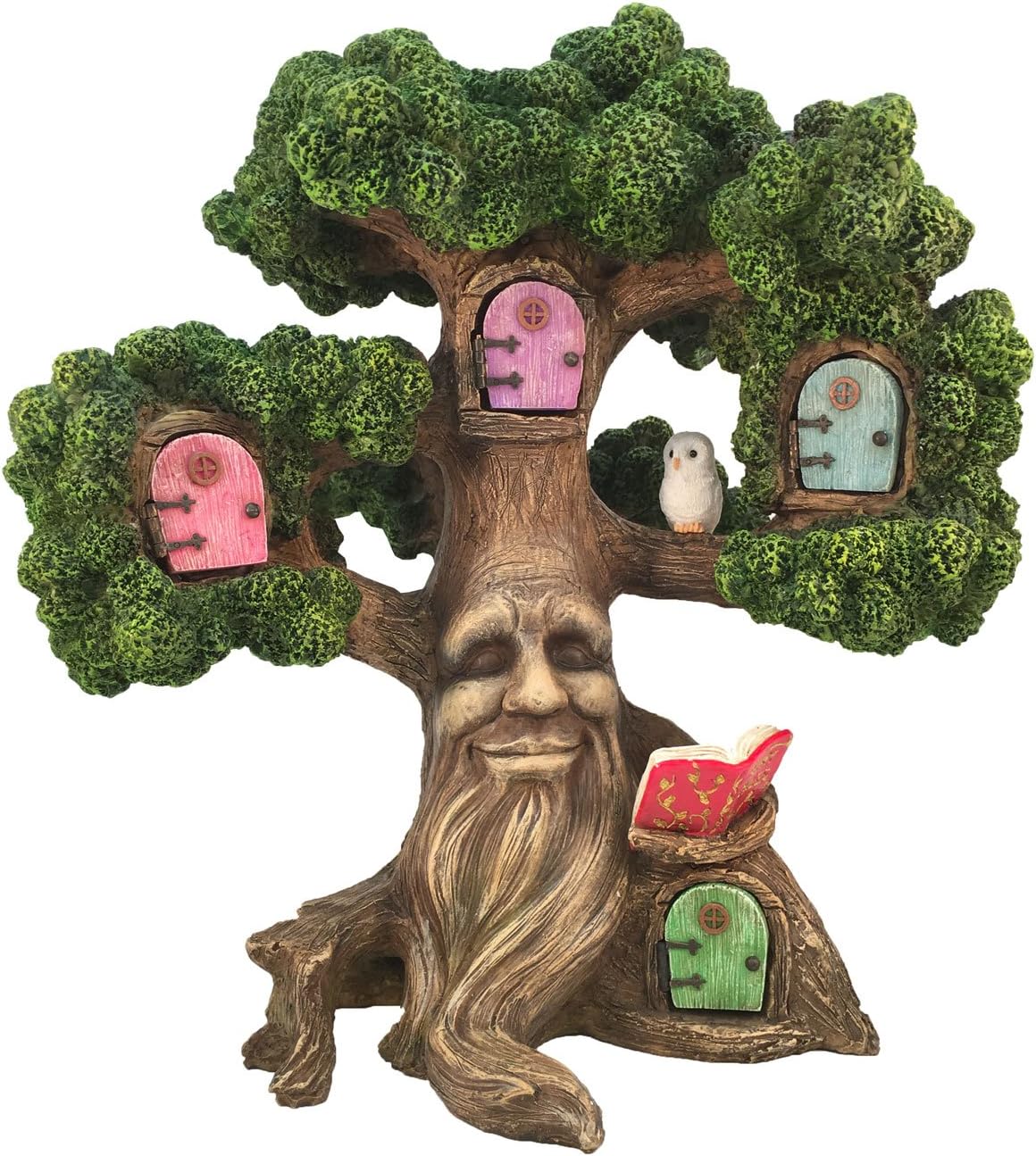 GlitZGlam Fairy Garden Enchanted Joshua’s Miniature Tree (10.5 Inch Tall) for The Garden Fairies and Lawn Gnomes. A Fairy Garden Accessory