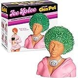 Chia Pet Ice Spice with Seed Pack and Drip Tray: Living Product Ice Spice Decorative Pottery Planter, Easy to Grow Indoor Liv
