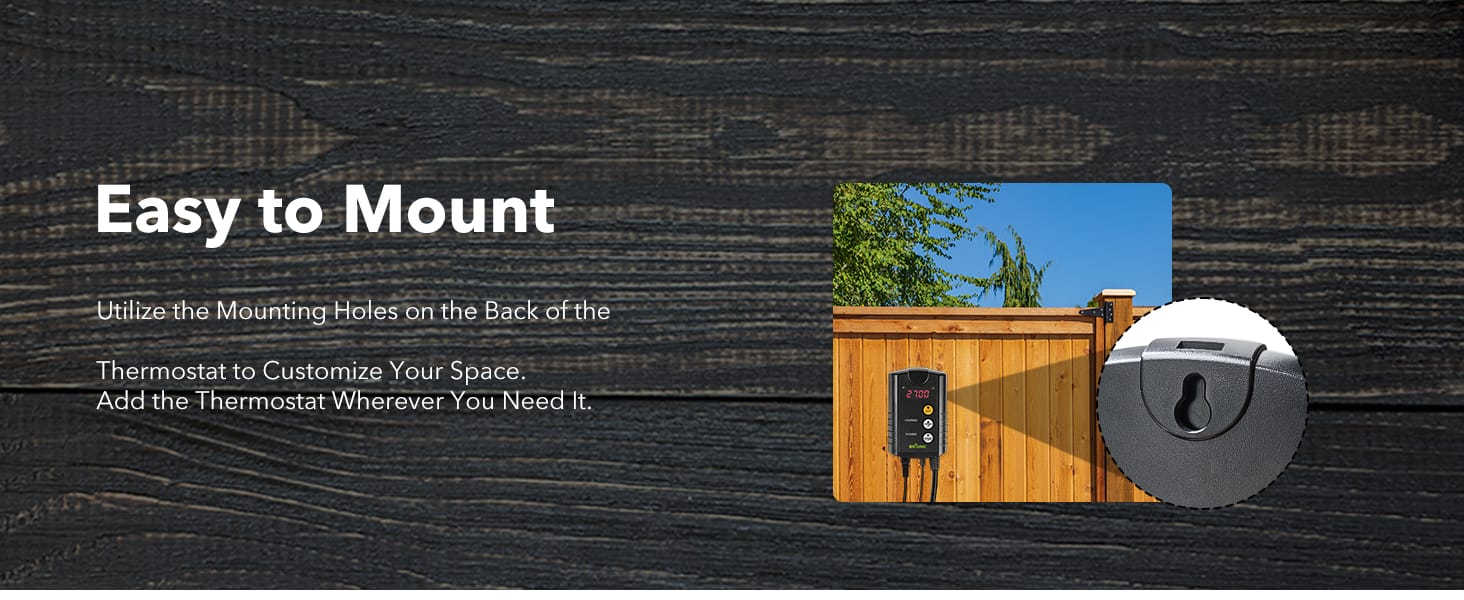 seedling heat mat with thermostat