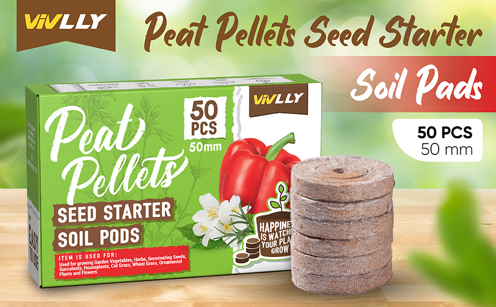 peat pellets, peat moss pellets, compost pellets, seed starting pellets, flower pellets
