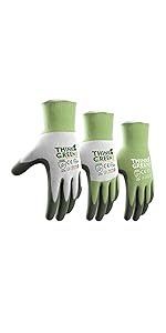 Think green gardening gloves