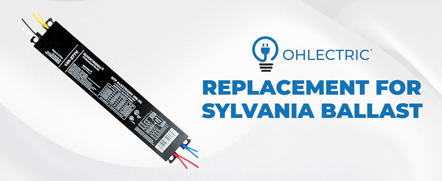 Replacement for Sylvania Ballast